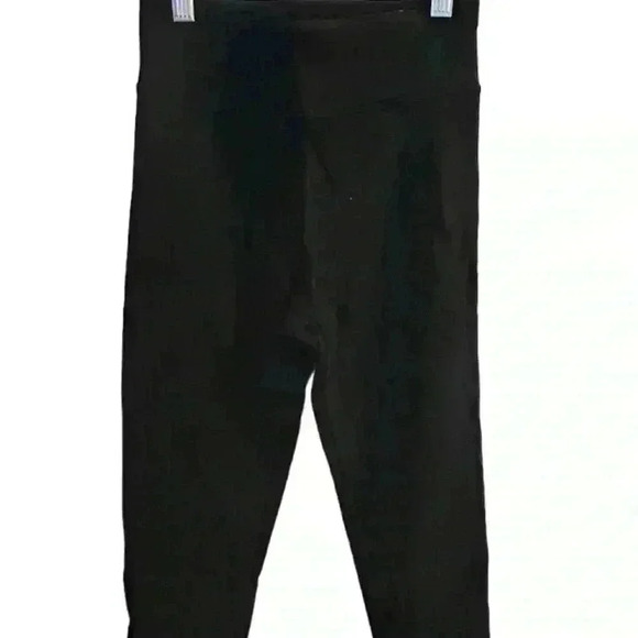 ASOS 4505 Black Icon Leggings Size 4 Activewear Elastic Waistband cotton touch - Picture 2 of 9